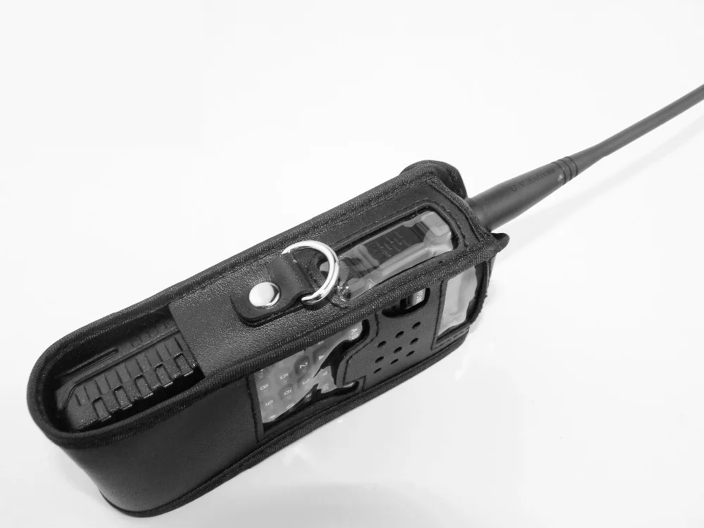 XQF Extended Leather Soft Case For Baofeng UV-5R(3800 mah) TYT TH-UVF9 TH-F8 TH-UVF9D Walkie Talkie | Мобильные телефоны и