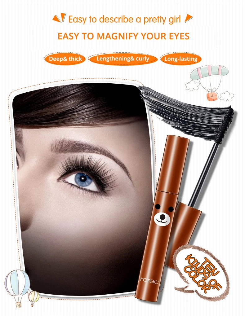 OMY LADY HANCHAN макияж закрученные накладные ресницы тушь для ресниц Длинные ресницы макияж водонепроницаемое волокно крем Тушь для ресниц стойкий гель