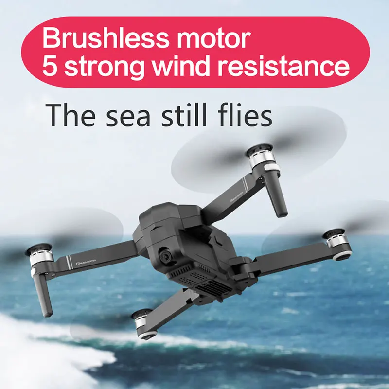 Новый складной Радиоуправляемый Дрон GPS 5G WIFI FPV с 1080P HD широкоугольной камерой
