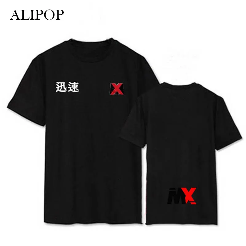 Youpop KPOP MONSTA X рубашки с концертным альбомом K-POP повседневная хлопковая одежда