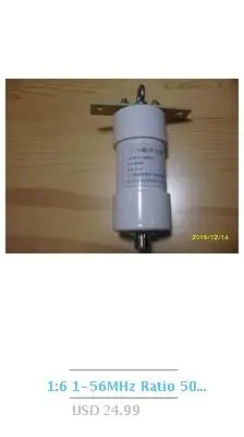 1:1 HF балун мощность 500 Вт SSB, PEP 750 Вт для наружной Ветчины радио QRP приемник коротковолновой балун антенна балун