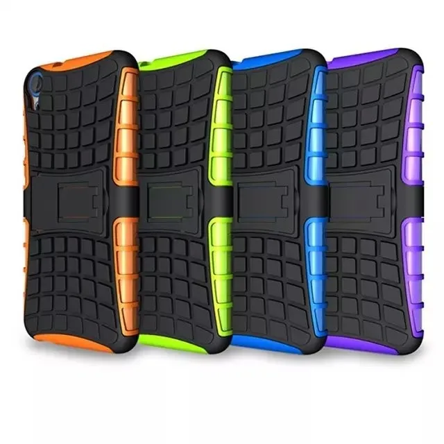 Armor Tough Rugged Shockproof Dual Layer Hybrid Hard/Soft Slim Protective Case FOR HTC desire 820 |