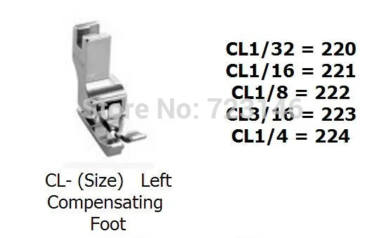 

Industrial sewing machine steel presser foot CL5/32 FOR Brother juki TYLICAL SINGER YAMATO MITSUBISHI ZOJE JONEMA SIRUBA