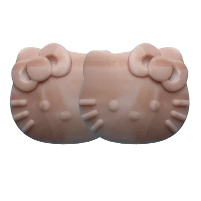 warn pink marble 10 шт., силиконовые мини-бусины hello kitty, пищевого качества, силиконовые бусины-прорезыватели, милые DIY, прорезыватели для зубов, ожерелье для кормления, Детские бусины-прорезыватели - Цвет: warn pink marble
