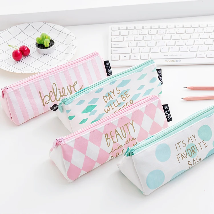 Пачка корейский креативный Cracker школьная ткань пенал Милая ручка сумка Kawaii