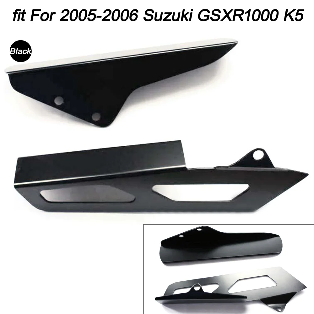 05-06 GSXR1000 K5 Мотоциклетная цепная защитная крышка, алюминиевая заготовка для Honda CBR 600 F4 F4i 600RR F5 900RR 929RR 954RR 1000RR Fireblade - Цвет: 05-06 GSXR1000 K5
