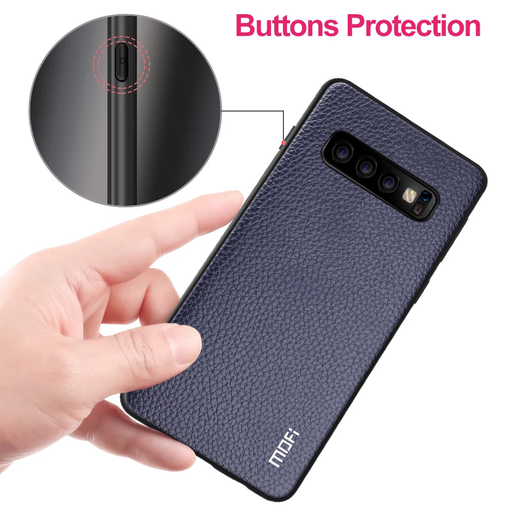Для S10 Plus чехол для samsung S10 Sase чехол для samsung Galaxy S10+ чехол MOFi для Galaxy S10 чехол s противоударный бизнес Capas