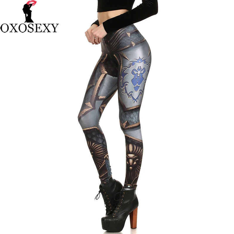 Женские осенние леггинсы с высокой талией черные брюки 3D принтом 86|women leggings|leggins