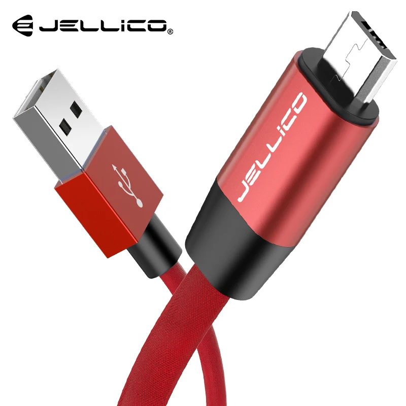 Кабель Micro USB Jellico кабель для быстрой синхронизации данных и зарядки 2 4 А Samsung Huawei