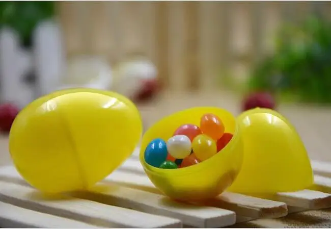 Разноцветные пасхальные яйца 30 шт./лот 8 Х5 5 см большой размер разноцветные