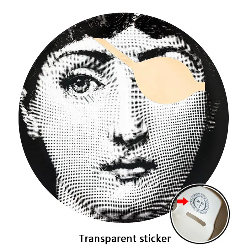 NO.169-196 дизайнерские обои Fornasetti, прозрачные наклейки на стену для украшения стен, гостиной, 1 шт - Цвет: 182