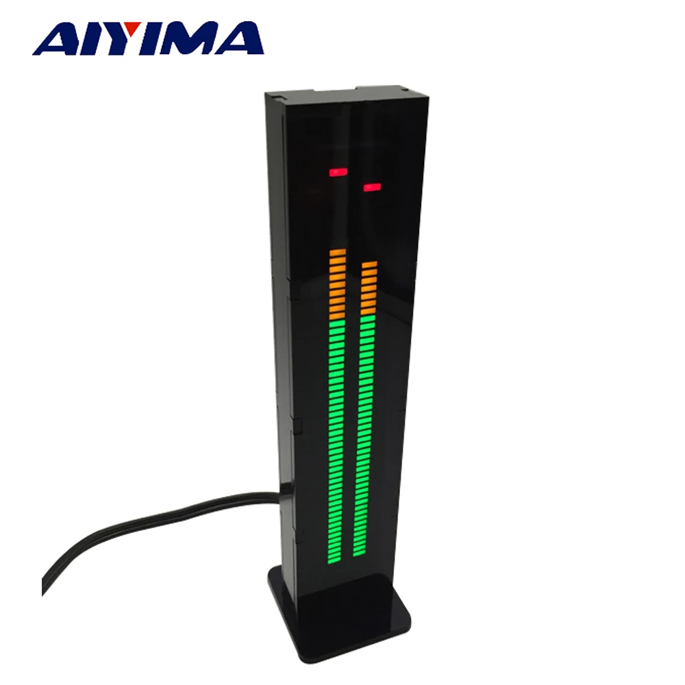 AIYIMA AS60 двойной 60 Профессиональный светодиодный дисплей уровня громкости музыка