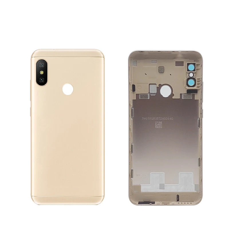 Задняя крышка аккумулятора для Xiaomi Redmi 6 Pro/ Mi A2 Lite Корпус задней двери + боковой