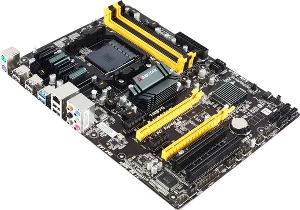 970 AM3+ Материнская плата BIOSTAR TA970 AM3 DDR3 USB3.0 SATA3