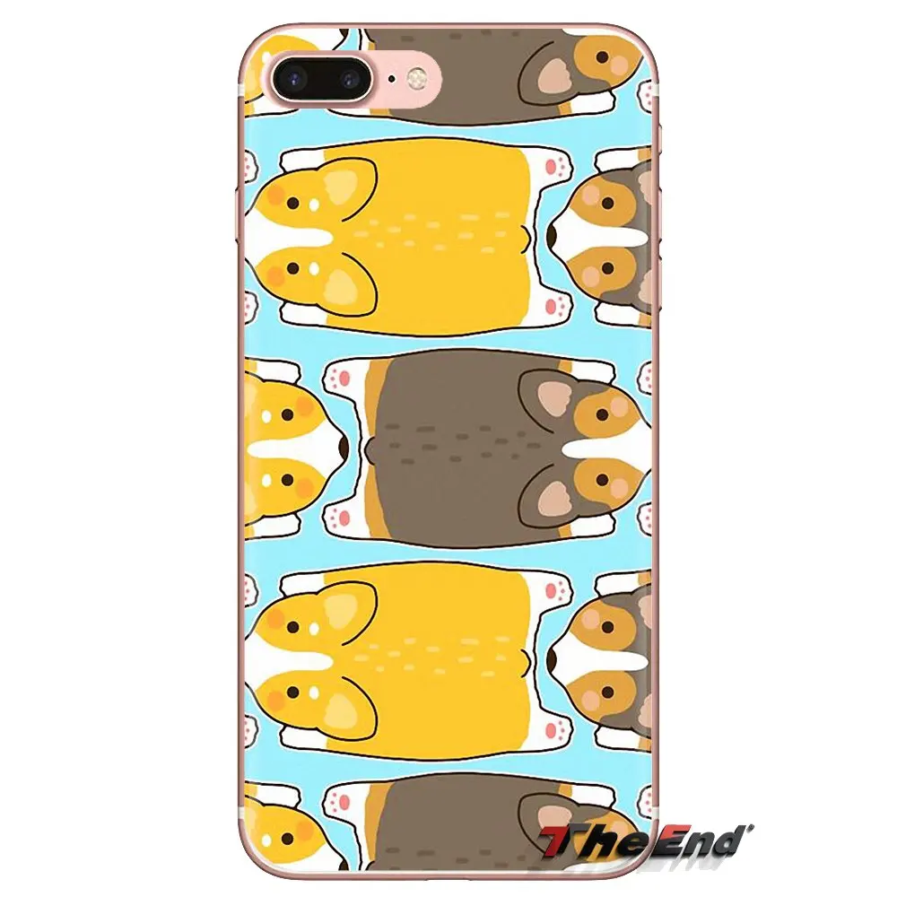 Corgi Welsh dog puppy для Xiaomi Redmi 4A S2 Note 3 3S 4 4X 5 Plus 6 7 6A Pro Pocophone F1 прозрачные мягкие чехлы |