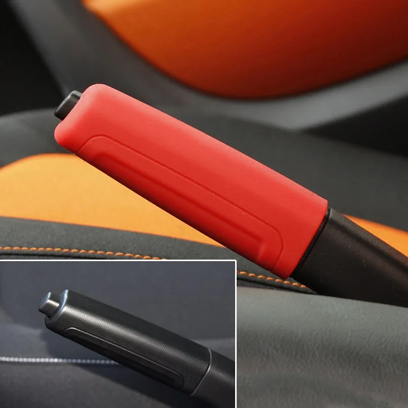 Для Benz Smart Fortwo Forfour- Кнопка Ручного Тормоза переключения передач силиконовая перчатка кожаный рукав коробка для автомобиля