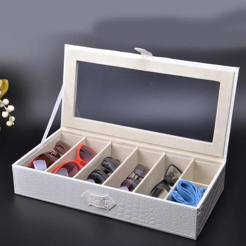 

high quality luxury PU Leather Organizer Desk Organizer For Readingglass, Office Desk Set Gifts