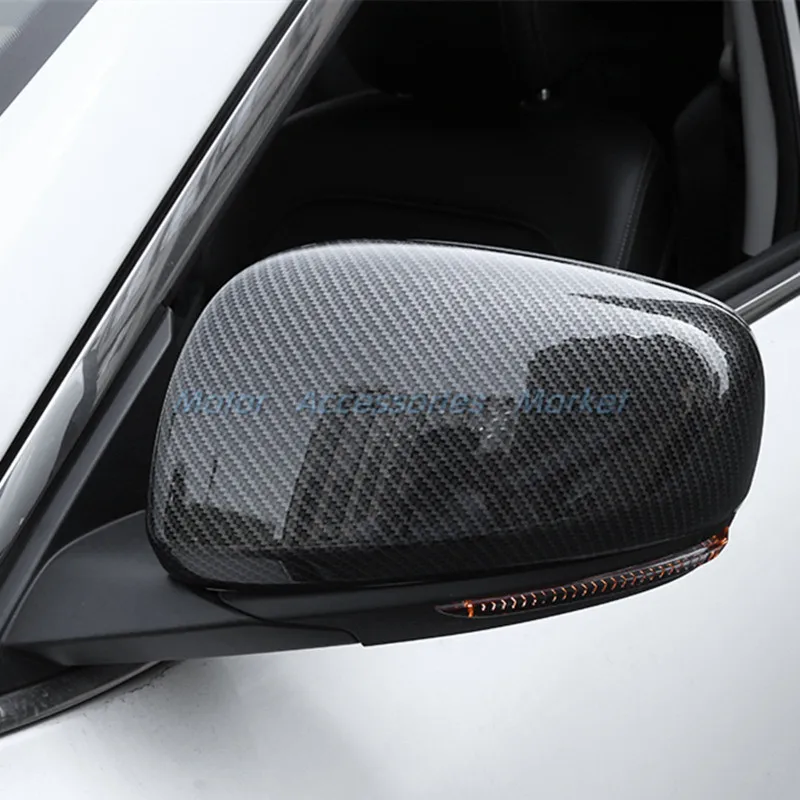New Sport Style Carbon Fiber Print Rearview Mirror Cover Trim For Renault Kadjar 2016 2017 2018 2019 | Автомобили и мотоциклы