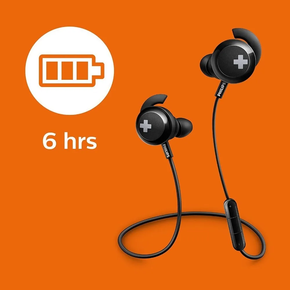 Новинка 2018 гарнитура Philips SHB4305 с басами и беспроводными наушниками вкладышами