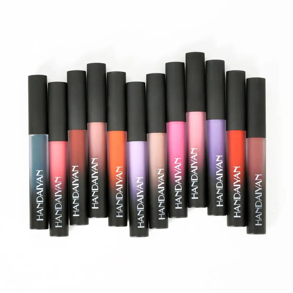 Makeup Liquid Matte Lipstick handaiyan Red Lip Long Lasting Gloss Mate Moisture Cosmetic Lipsticks tools |