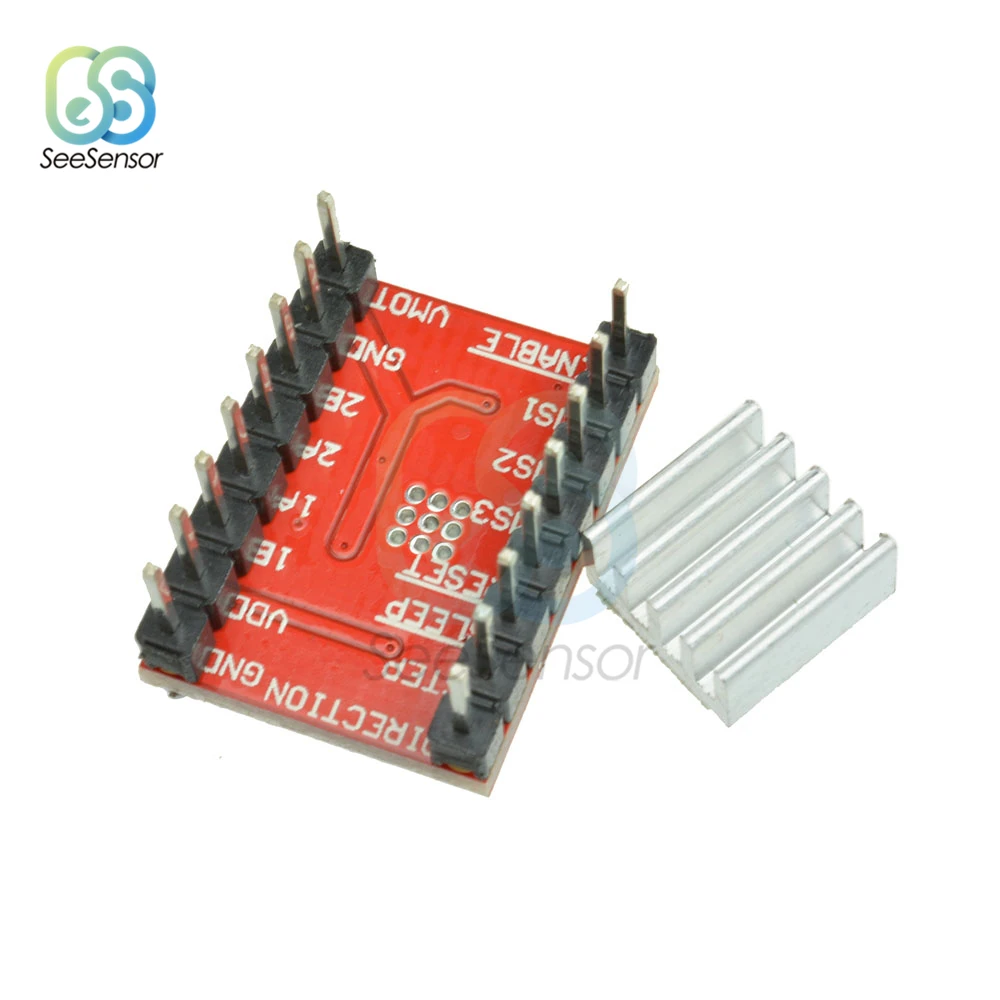 Запчасти для 3D принтера Reprap Stepper Driver A4988 модуль шагового двигателя с