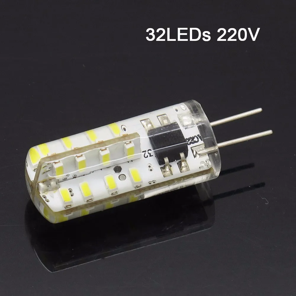 Светодиодный G4 Лампа AC 220 V 110 V 5 W 8 W 10 W 15 W SMD 24 64 104 светодиодное освещение свет заменить галогенные Прожектор люстра