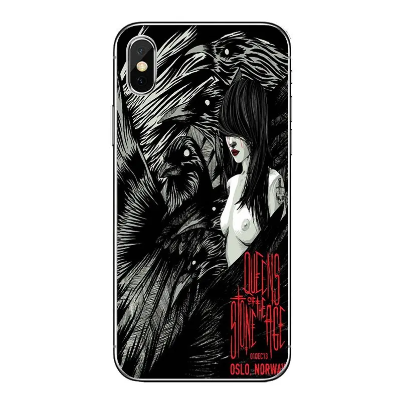 Transparent Soft Cases Covers For Motorola Moto X4 E4 E5 G5 G5S G6 Z Z3 G3 C Play Plus Queens of the Stone Age Brad Klausen |