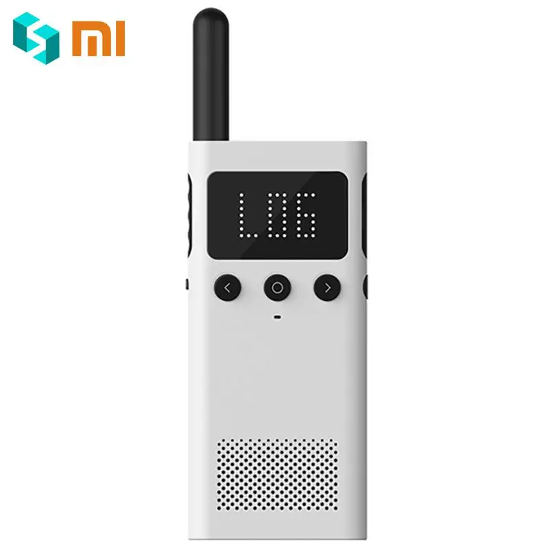 Оригинал XIAOMI MIJIA UHF/VHF Двухдиапазонная портативная рация-s Talkie-s Bluetooth 4 0 Walkie-s с