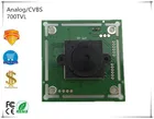 АналоговыйCVBS 700TVL 1099 + 8510 13 дюйма CMOS модуль камеры с объективом DC 12 В 38*38 мм BNC коаксиальный CCTV видеонаблюдение
