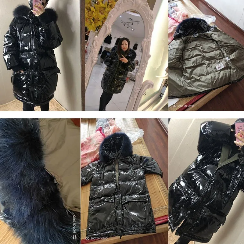 Женские брендовые пуховики с ярким лицом новинка зимы 2019 модная верхняя одежда