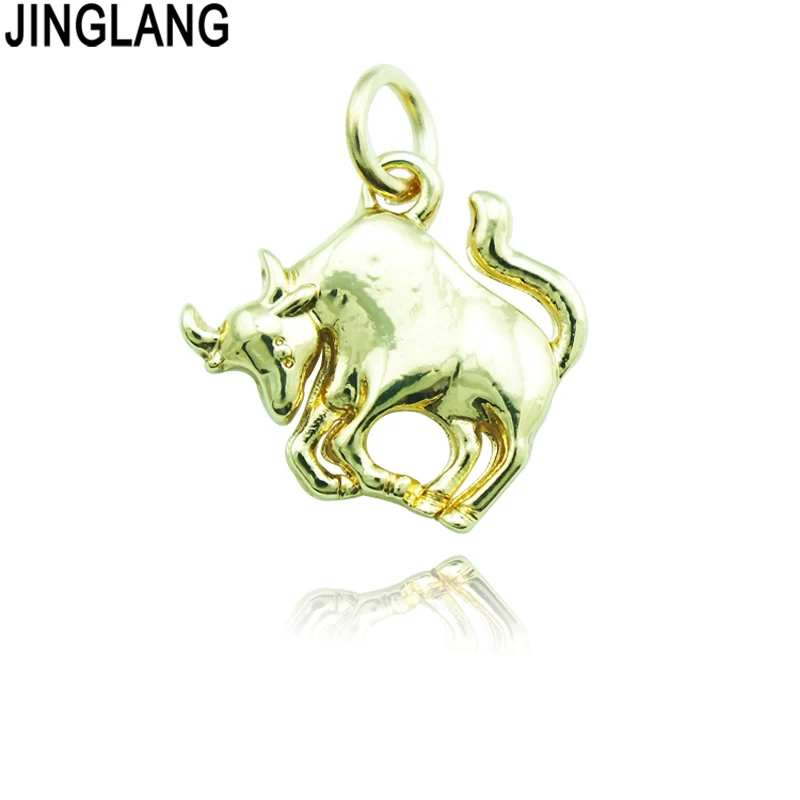 JINGLANG розничная продажа модные подвески с золотым покрытием из сплава в виде