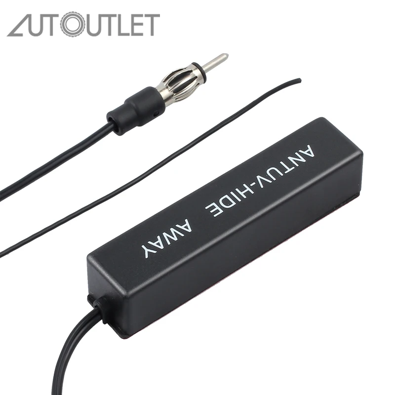 Универсальная автомобильная скрытая усиленная антенна AUTOUTLET комплект