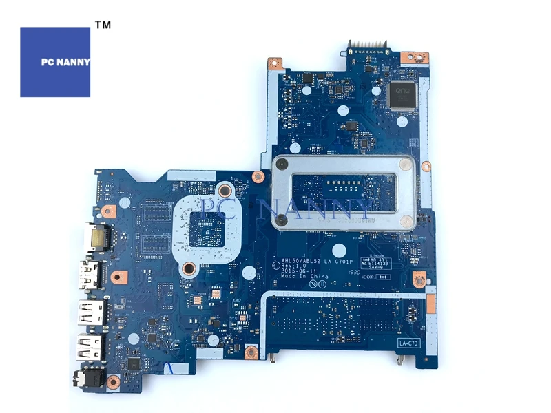Материнская плата PCNANNY 816811-501 AHL50/ABL52 материнская для ноутбука HP 15-AC 2 1 ГГц DDR3L -501 |