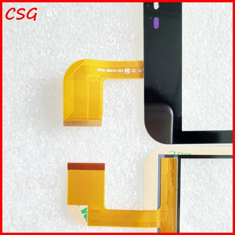 Новый сенсорный экран диагональю 8 дюймов для планшета с отверстием динамика и