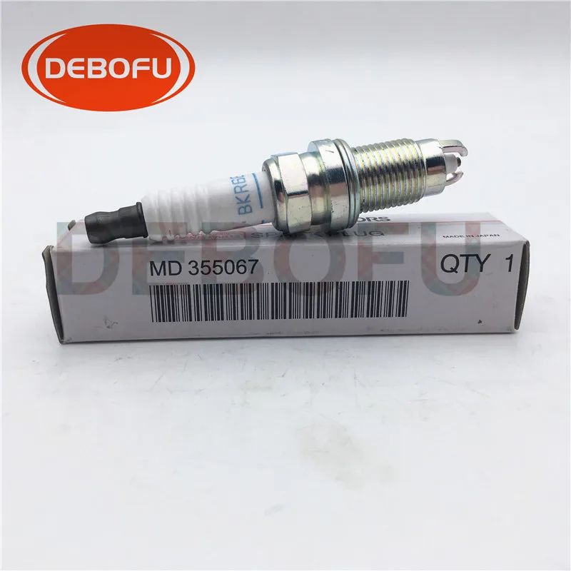 6 шт. BK6REKUC MD355067 высококачественные Иридиевые свечи зажигания заменены для VKA20