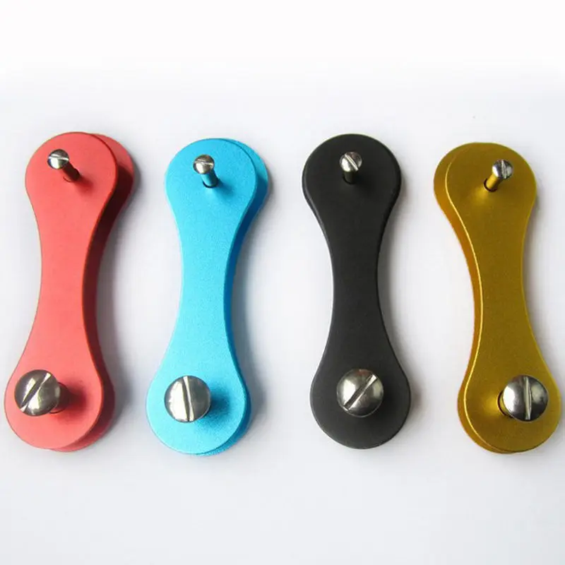 EDC Алюминиевый Твердый оксид Карманный держатель зажим Органайзер папка брелок