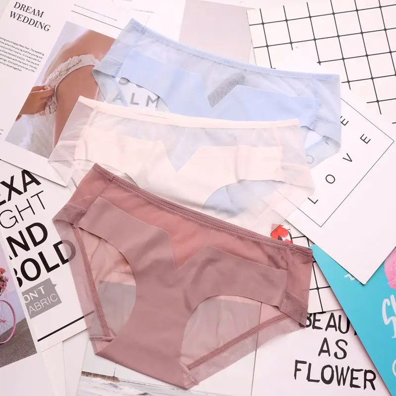 SP & CITY летнее тонкое бесшовное Прозрачное нижнее белье женские ажурные Прошитые