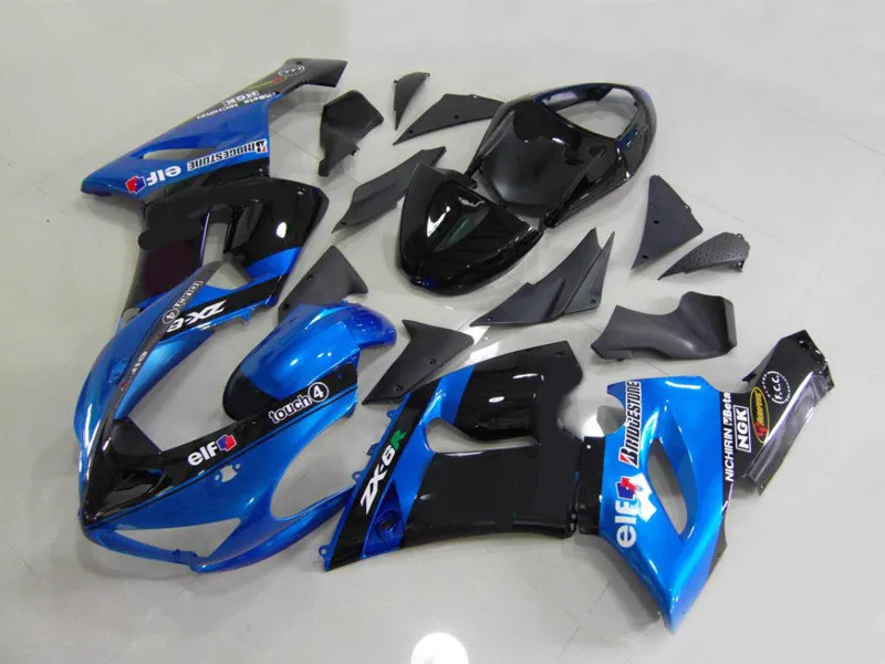 Высококачественный комплект обтекателей для мотоцикла KAWASAKI Ninja ZX6R 636 05 06 ZX 6R 2005 2006