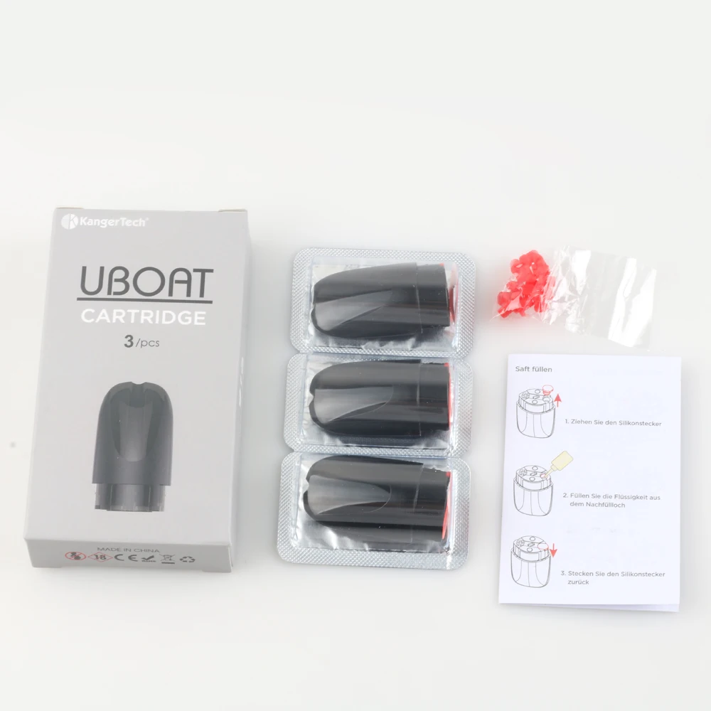 Оригинальный Kangertech Uboat Aio стартовый комплект встроенный аккумулятор 550ма с 3 шт.