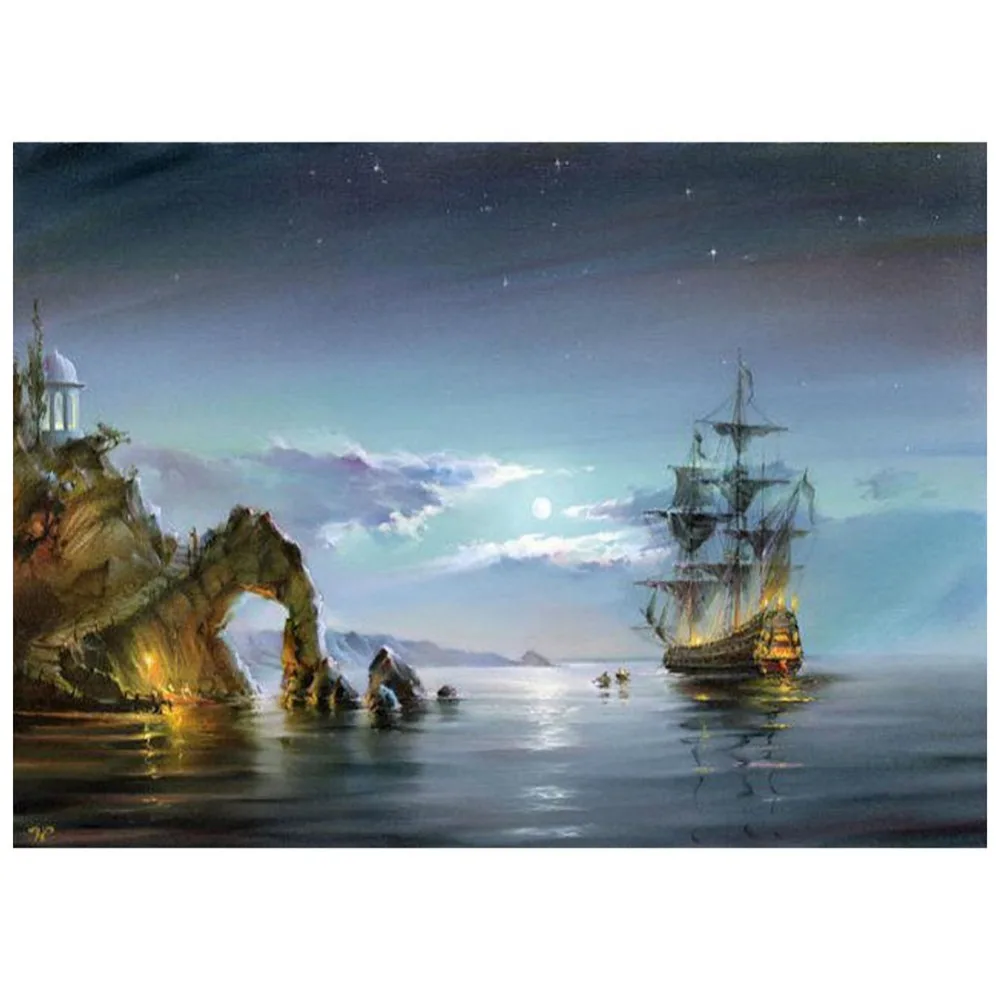 

Seascape Modern Wall Art Oil Painting on Canvas Wonders of the Sea Painting for Home Decor Hand Painted Living Room Art Gifts