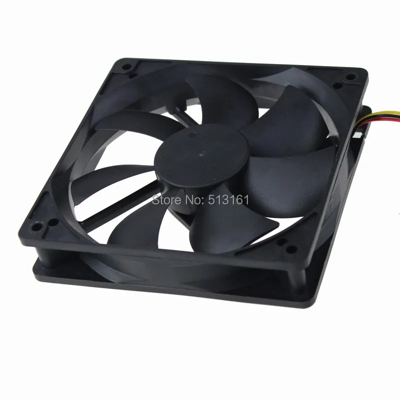 2 шт Gdstime 12V 3Pin кулер 120*25 мм 12025 120 мм чехол для ПК система охлаждения регулятор скорости вентилятора