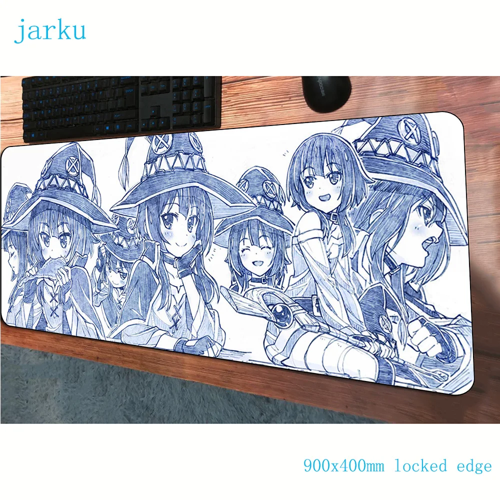 Коврик для мыши megumin 900x400 мм лучшие игровые коврики на день рождения красивые