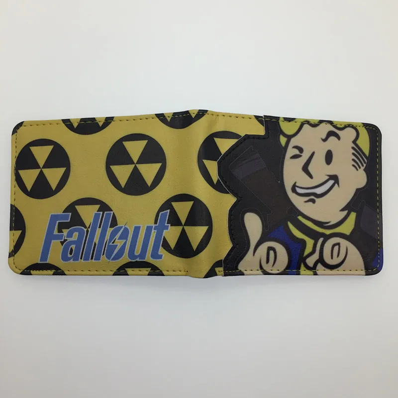 Free Shipping Game Fallout Wallet for Young With Card Holder Dollar Price | Багаж и сумки