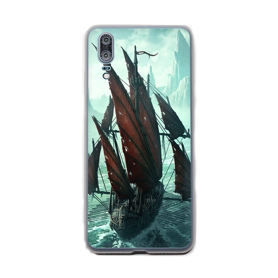 Desxz Pirate Ship Case For Huawei Honor 6A 6C 7A Pro 7C 7X 8X 9 10 Lite Note 8C Play Cover Shell | Мобильные телефоны и