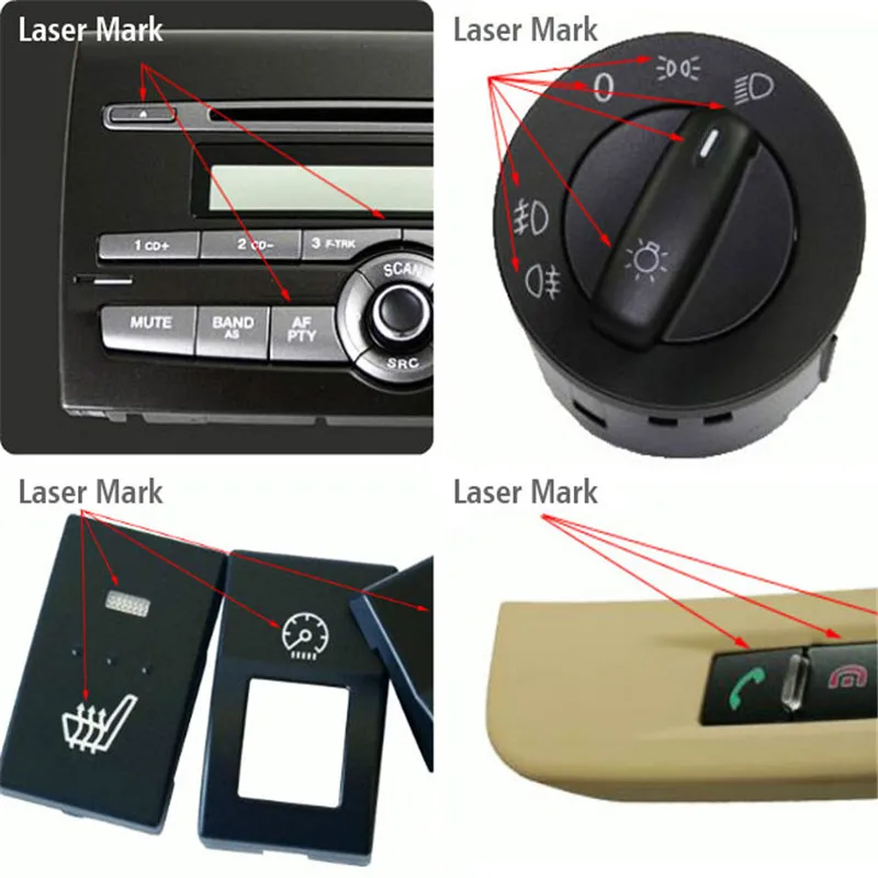 Высококачественная лазерная машина BCX laser 20W для нержавеющей стали металлической