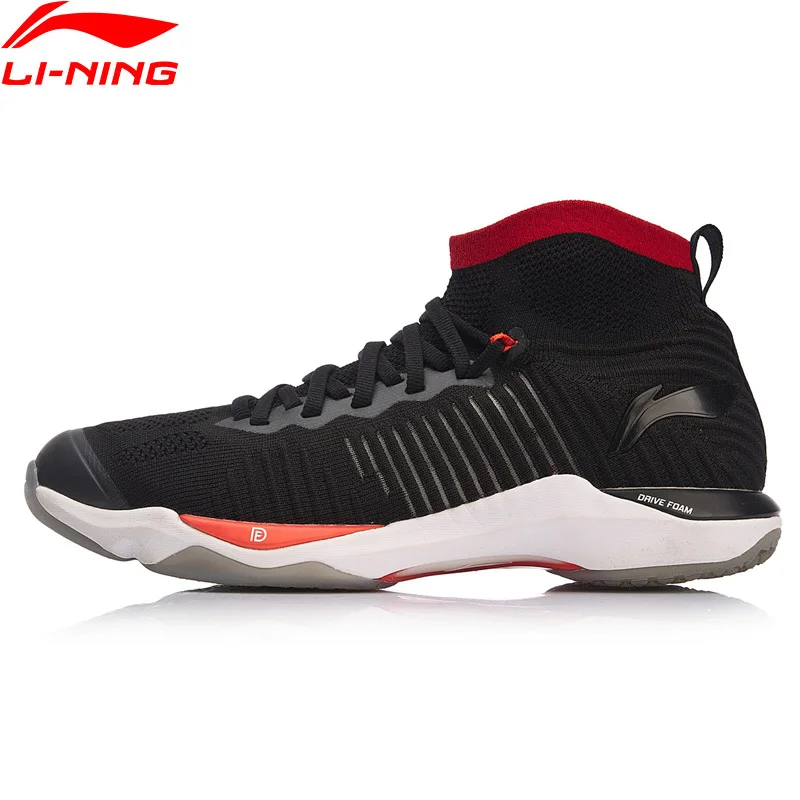 Li-Ning Men DAGGER Badminton Shoes Mono Yarn Cushion DRIVE FOAM Wearable TUFF TIP LiNing Sport Sneakers AYAN015 SOND18 | Спорт и