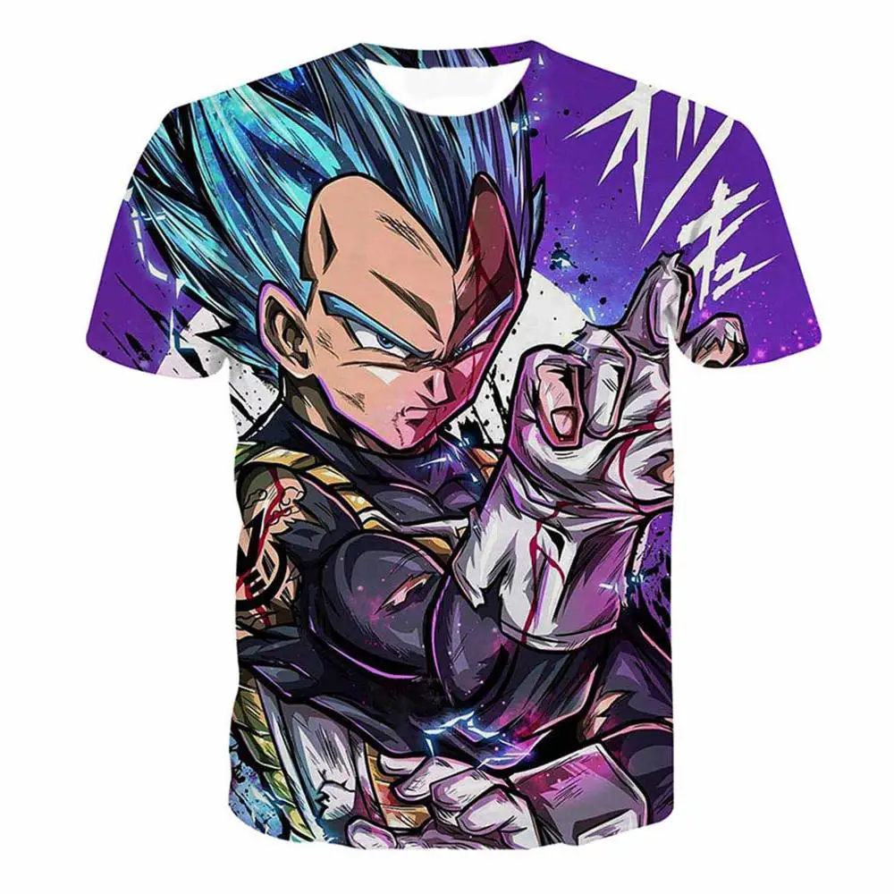 Для мужчин Dragon Ball Z футболка сын Goku vegeta Бодибилдинг Футболка супер футболка Saiyan летняя одежда Homme футбола DragonBall - Цвет: LE179