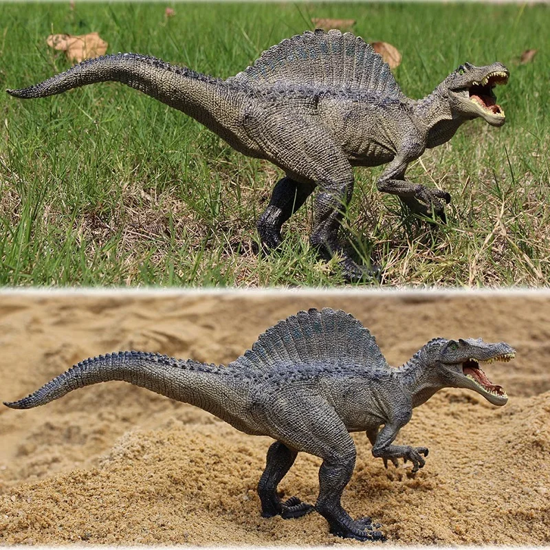 Парк Юрского периода Spinosaurus динозавр фигурка игрушка высокого моделирования