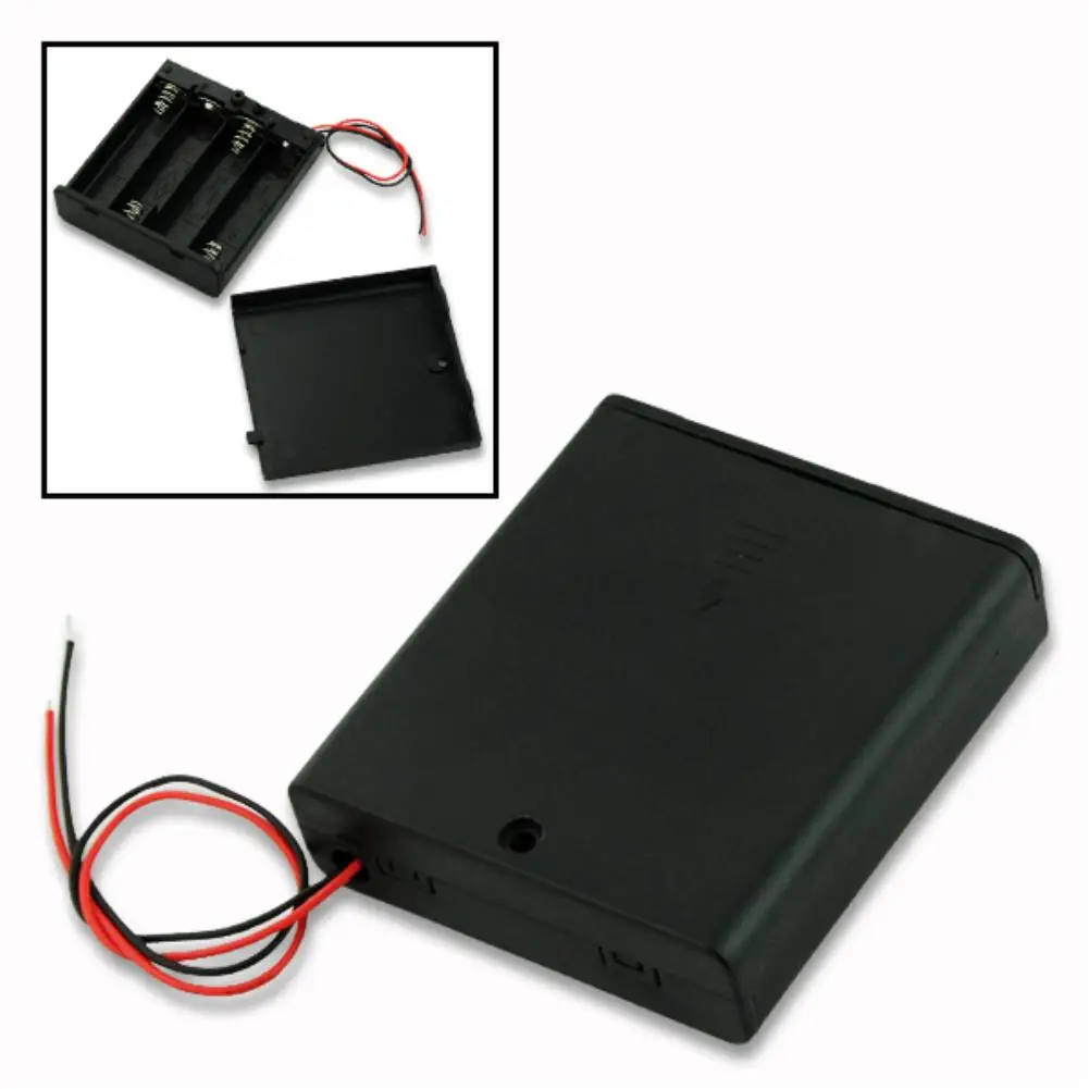 1 шт. Пластиковый корпус для батареек чехол 2 3 4x AA AAA oplaadnaked Batterij YE12.17| |