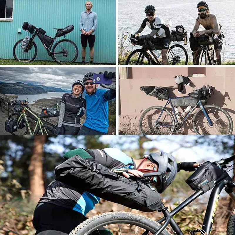 ROSWHEEL атаки 100 Водонепроницаемый седельная сумка для велосипеда MTB велосипеда сумка под седло колеса сумка рюкзак кемпинг Пеший Туризм велосипедов